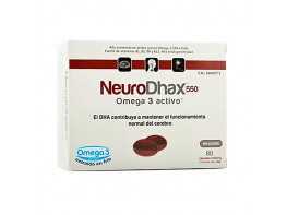 Imagen del producto Neurodhax omega 3 activo 550 mg 80 caps