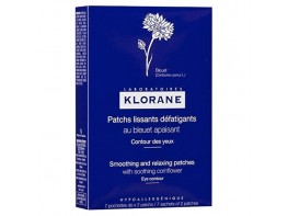 Imagen del producto Klorane parches bolsas y ojeras al aciano 14uds