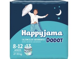 Imagen del producto Dodot Happyjama pañales niño 8-12 Años (27-57 Kg), 13 unidades