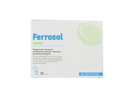 Imagen del producto FERROSOL 20 SOBRES
