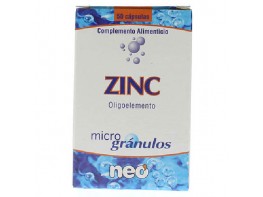 Imagen del producto Neovital zinc 30 cápsulas