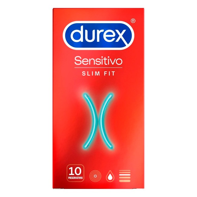 Durex preservativo durex sensitivo slim fit 10 und