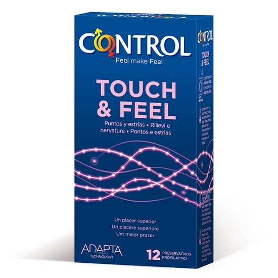 Control preservativo touch & feel 12uds