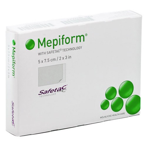Mepiform silicona 5x7,5 apositos 5 unidades